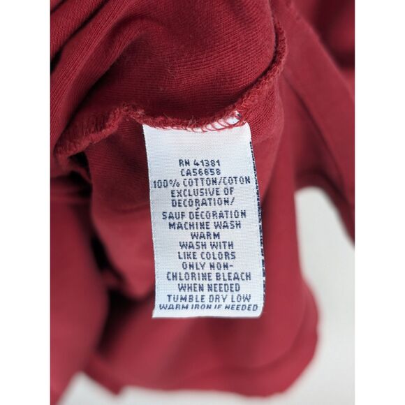 Polo Ralph Lauren Polo Shirt Maroon Men's Size Medium - Picture 9 of 12